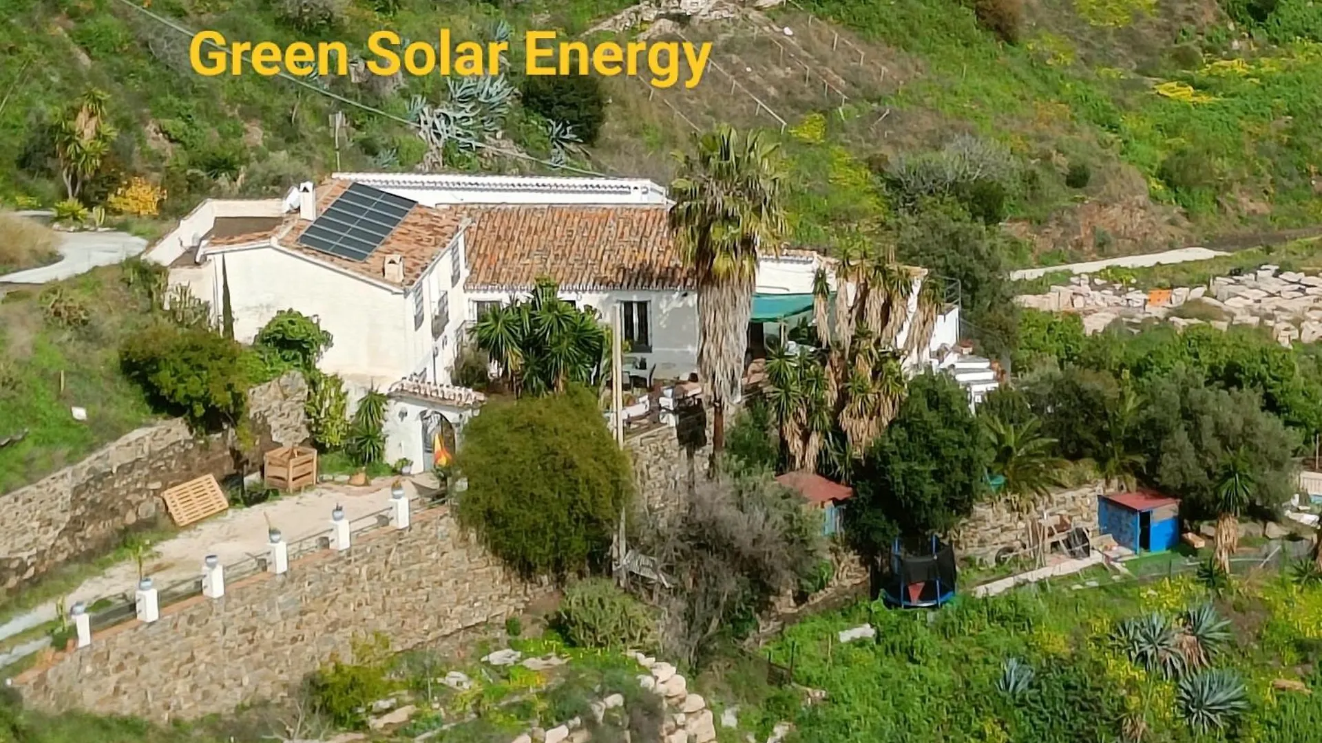 Casa Del Palmas - Charming Private Villa With 2 Bedrooms Moclinejo Spain